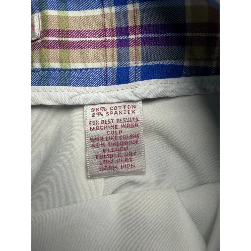 Peter Millar‎ Womens Plaid Golf Skort Blue Green Purple Pleated Skirt Size 12